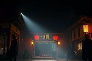《雾港来信》封面：港口灯塔与一摞用麻绳捆好的旧信件