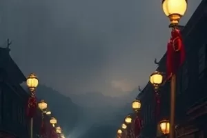《三点半的雨》封面：凌晨街头被雨打湿的公交站牌