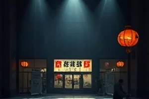 《十七楼的猫》封面：高层写字楼窗台上蹲着的橘猫剪影
