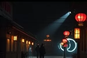 《旧唱片店》封面：木质货架上排满黑胶唱片的室内一角
